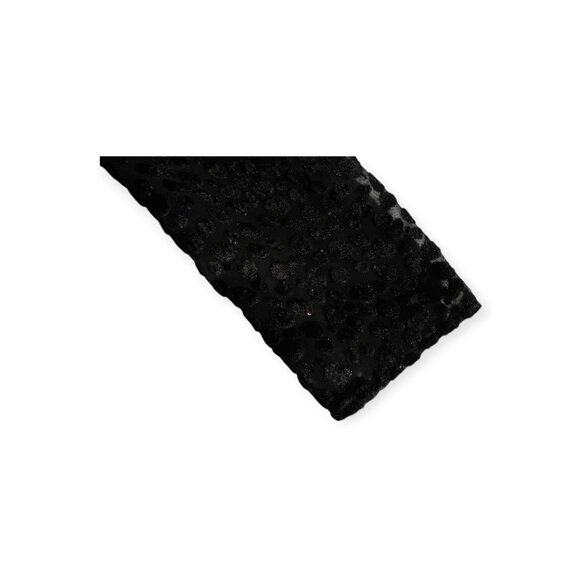 🖤 Vintage Niki Originals 2-piece Black Velvet Dress with Sheer Sleeve Jacket 🖤 - Picture 14 of 16